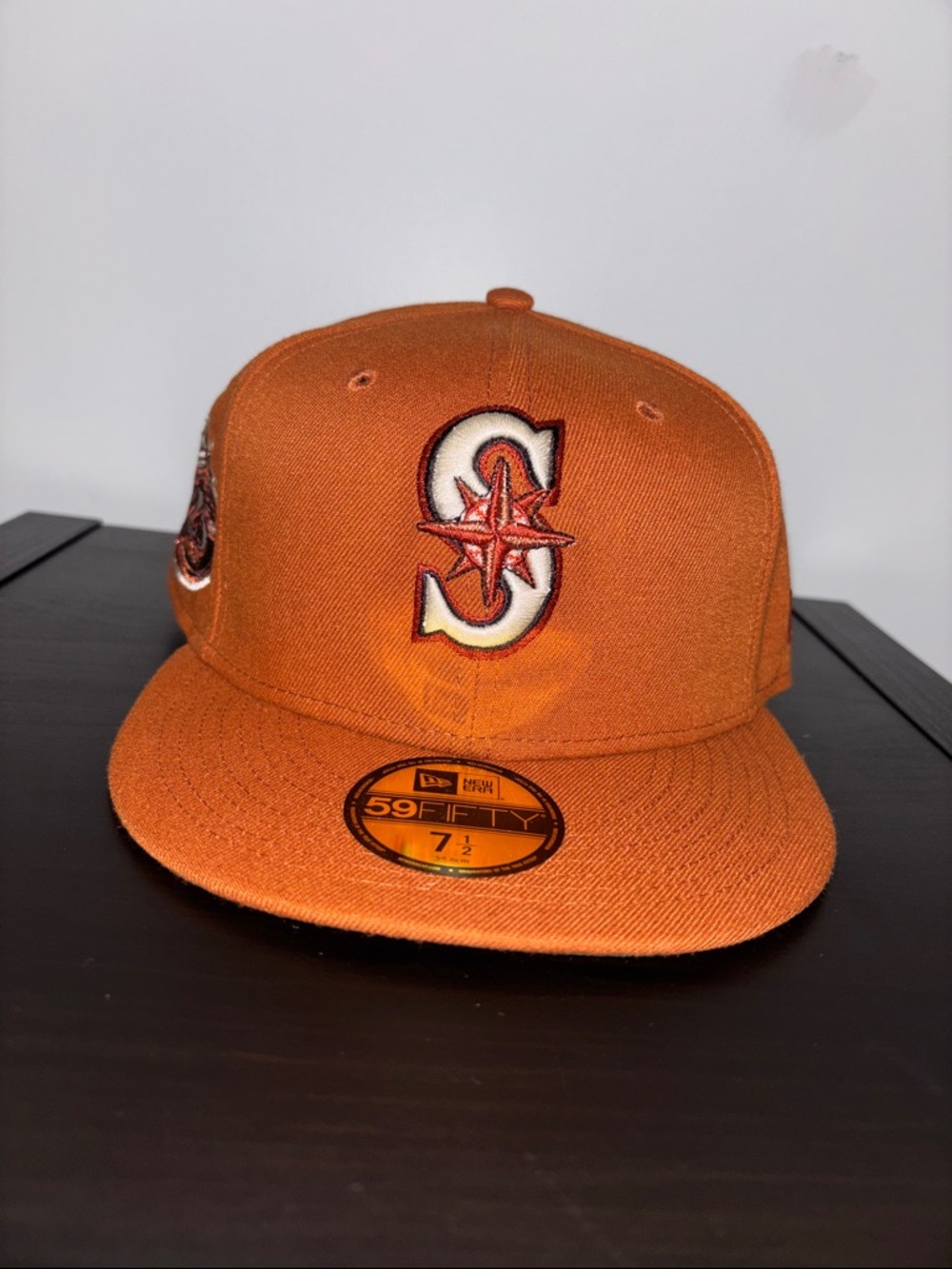 New Era Orange Seattle Mariners 59FIFTY Fitted Hat